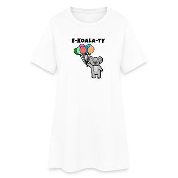 LGBT equality rights of homosexuals - Women’s T-Shirt Dress - white - Front