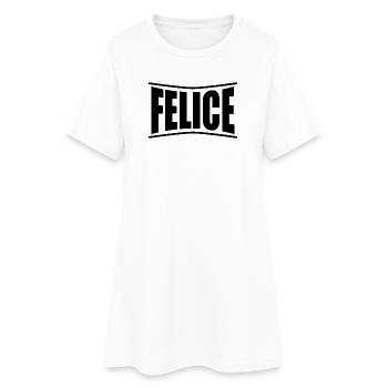t-shirt Felice t-shirt gift idea - Women’s T-Shirt Dress - white - Front