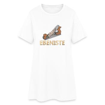 Cabinetmaker - Women’s T-Shirt Dress - white - Front
