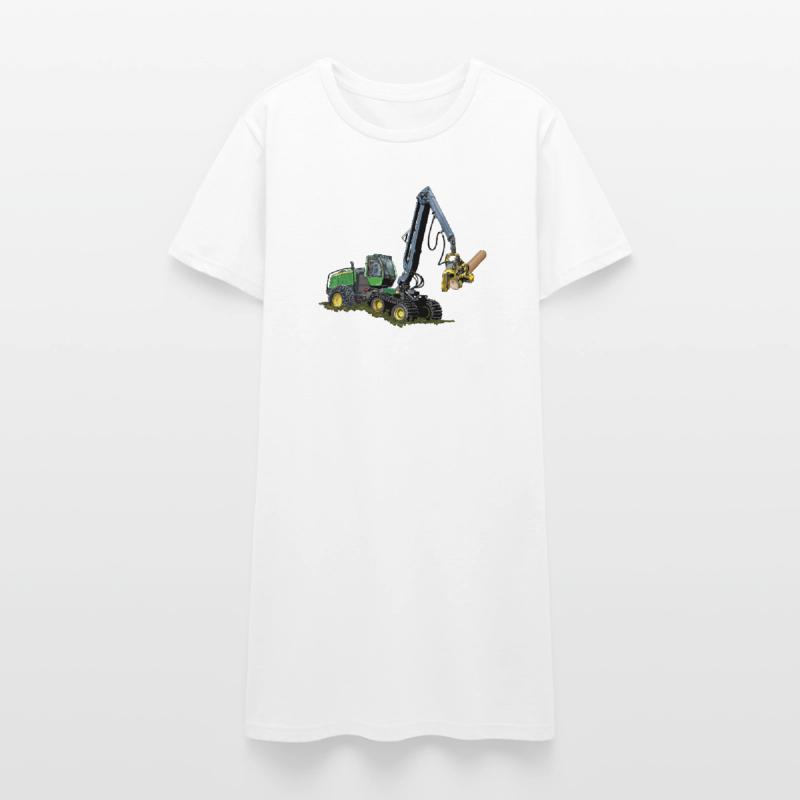 Moissonneuse-batteuse, Moissonneuse-batteuse Robe T-shirt Femme