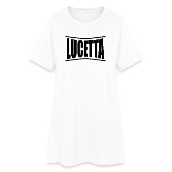 Lucetta T-Shirt T-Shirt Geschenkidee - Frauen T-Shirt-Kleid - Weiß - Vorne