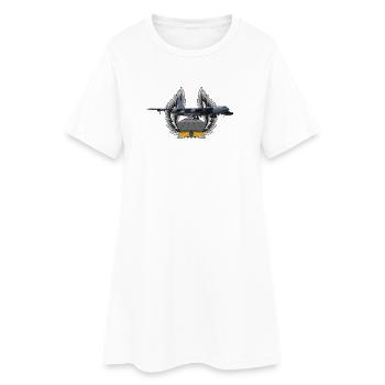 B-52 Stratofortress - Robe T-shirt Femme - blanc - Devant