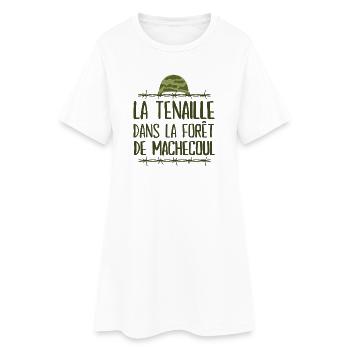 la septième compagnie, la 7ème compagnie - Robe T-shirt Femme - blanc - Devant
