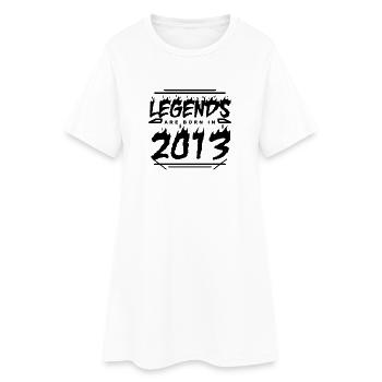 2013 - Year of construction 2013 - Year of construction 2013 - Women’s T-Shirt Dress - white - Front