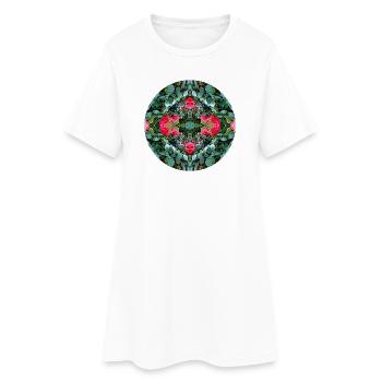 Nature Mandala Été à Nbg Johannis - Robe T-shirt Femme - blanc - Devant