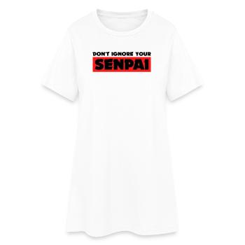 Anime Senpai Manga Déclaration Animation Mangastyle - Robe T-shirt Femme - blanc - Devant