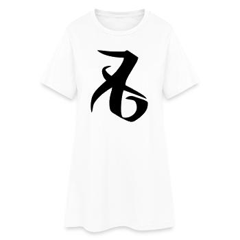 Rune d’amour Chasseurs d’ombres - Robe T-shirt Femme - blanc - Devant