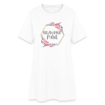 Salzburg Österreich Mädchen Heimat Geschenk - Frauen T-Shirt-Kleid - Weiß - Vorne