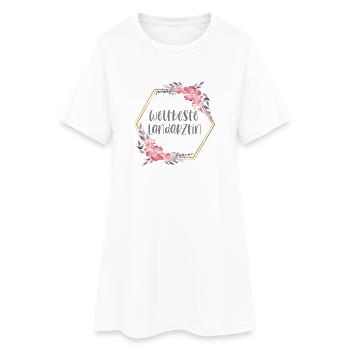 Landärztin Ärztin Doktorin Beruf Geschenk - Frauen T-Shirt-Kleid - Weiß - Vorne