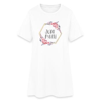 Schweiz Jura Mädchen Heimat Geschenk - Frauen T-Shirt-Kleid - Weiß - Vorne