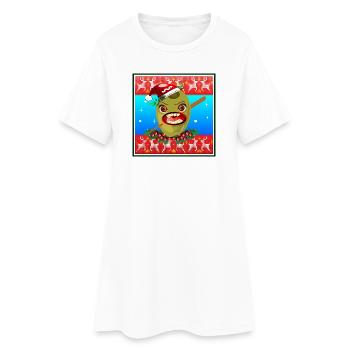 FLÉCHETTES DE NOËL - FLÉCHETTES - Robe T-shirt Femme - blanc - Devant