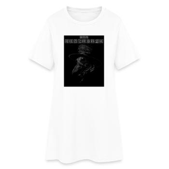 Le médecin - Robe T-shirt Femme - blanc - Devant