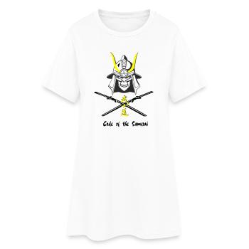 Samuraihelm Kabuto 4 - Frauen T-Shirt-Kleid - Weiß - Vorne