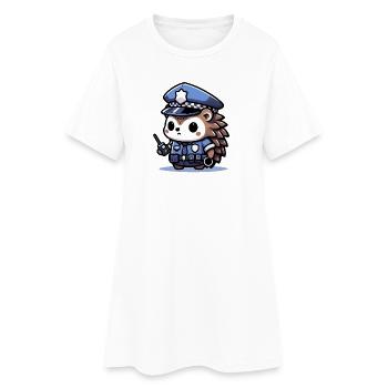 Patrol Pals - Brave Hedgehog - Women’s T-Shirt Dress - white - Front