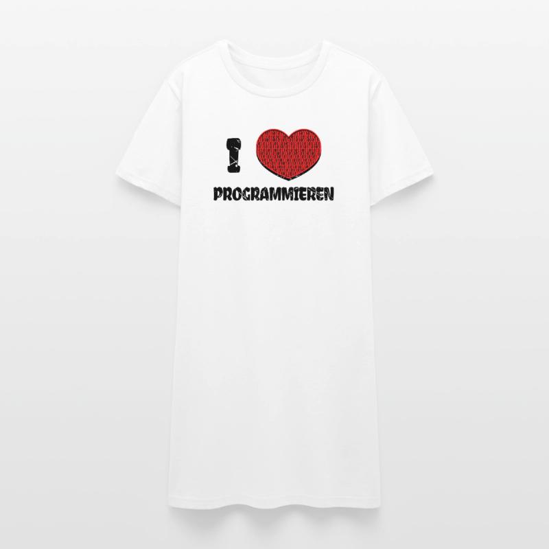 Developer Heart Web Developer Statement Computer Women’s T-Shirt Dress
