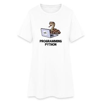 Developer Lustige Sprüche Programmierer Computer - Frauen T-Shirt-Kleid - Weiß - Vorne