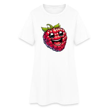 Framboise Framboise - Robe T-shirt Femme - blanc - Devant