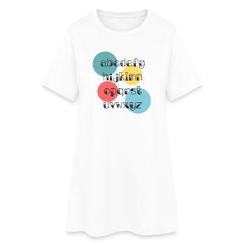 MAÎTRESSE. MERCI. MERCI MAÎTRESSE. MAITRESSE - Robe T-shirt Femme - blanc - Devant