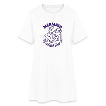 Love at Sea - Robe T-shirt Femme - blanc - Devant