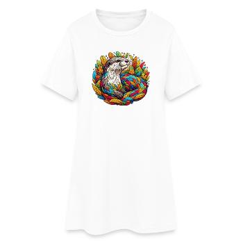 Otter - Women’s T-Shirt Dress - white - Front