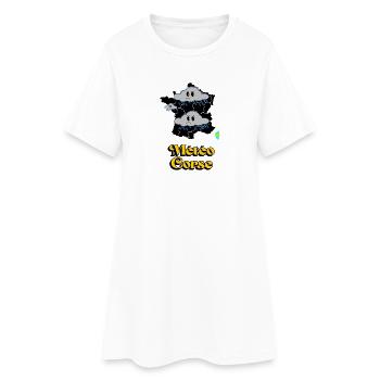 Météo Corse - Robe T-shirt Femme - blanc - Devant