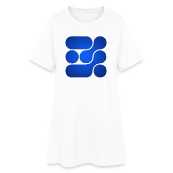 OCHOOO - Magic Blue - Women’s T-Shirt Dress - white - Front