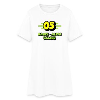 High Alpine Complainer - Women’s T-Shirt Dress - white - Front