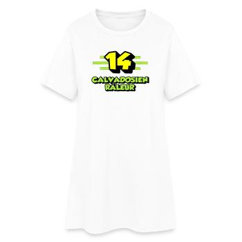 Calvadosien râleur - Robe T-shirt Femme - blanc - Devant