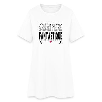 Grand Mère Fantastique - Robe T-shirt Femme - blanc - Devant