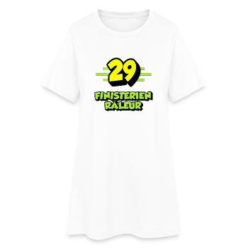 Beschwerde aus Finistère - Frauen T-Shirt-Kleid - Weiß - Vorne