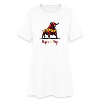 Der Stolz Vigo Flagge Design - Frauen T-Shirt-Kleid - Weiß - Vorne