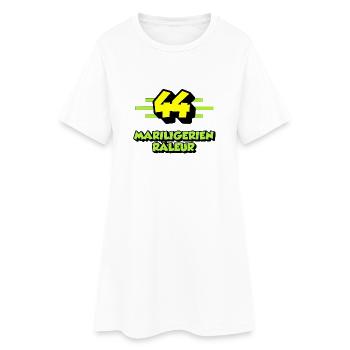 Mariligérien râleur - Robe T-shirt Femme - blanc - Devant