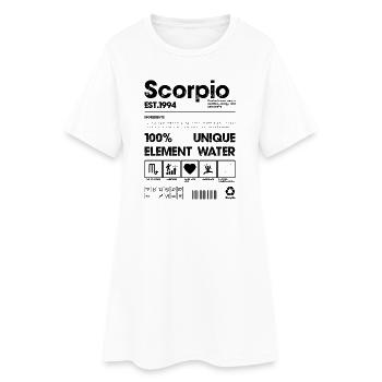 Skorpion 1994 - Frauen T-Shirt-Kleid - Weiß - Vorne