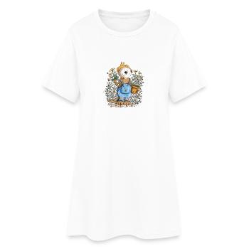 Just Anotter Gardener Shirt Gärtner Garten - Frauen T-Shirt-Kleid - Weiß - Vorne