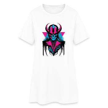 Retro Zombie - Robe T-shirt Femme - blanc - Devant
