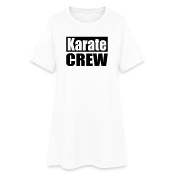 Équipe de Karaté - Robe T-shirt Femme - blanc - Devant