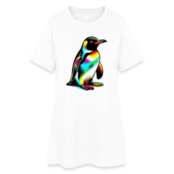 Penguin - Women’s T-Shirt Dress - white - Front
