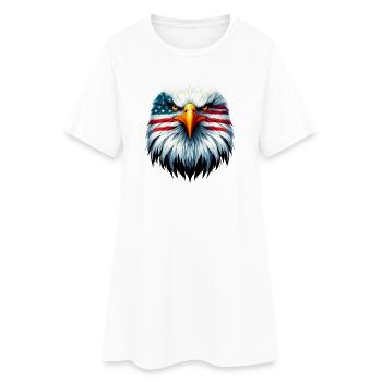 Eagle - Women’s T-Shirt Dress - white - Front