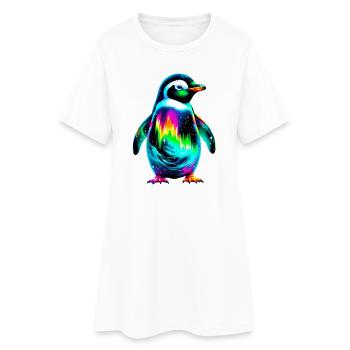 Penguin - Women’s T-Shirt Dress - white - Front