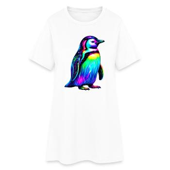 Penguin - Women’s T-Shirt Dress - white - Front