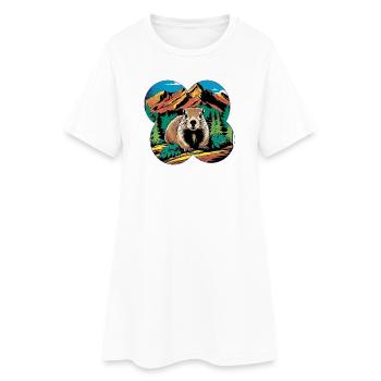 Marmot - Women’s T-Shirt Dress - white - Front