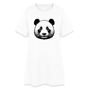 Panda - Women’s T-Shirt Dress - white - Front