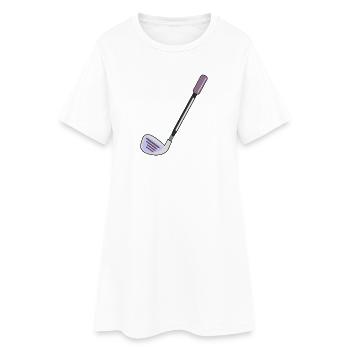 CLUBS DE GOLF JOUER AU GOLF - Robe T-shirt Femme - blanc - Devant