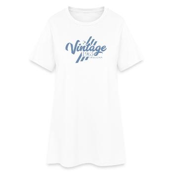 Anniversaire Vintage Rétro 1965 - Robe T-shirt Femme - blanc - Devant
