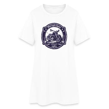 Légende 1965 – Conception de motos vintage - Robe T-shirt Femme - blanc - Devant