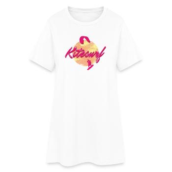 KITESURF2025 - Robe T-shirt Femme - blanc - Devant