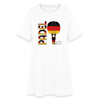 PADEL ALLEMAND TENNIS ALLEMAGNE - Robe T-shirt Femme - blanc - Devant