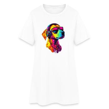 Rhodesian Ridgeback chasse chien chiens Pride Ridgeback - Robe T-shirt Femme - blanc - Devant