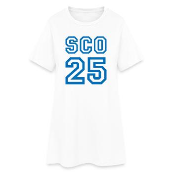 SCOTLAND - Women’s T-Shirt Dress - white - Front