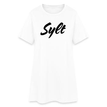 Sylt - Robe T-shirt Femme - blanc - Devant